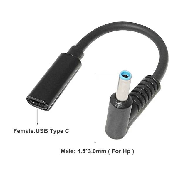 VSDFBSDFUY USB 3.1 Type-C to Laptop Charger Adapter