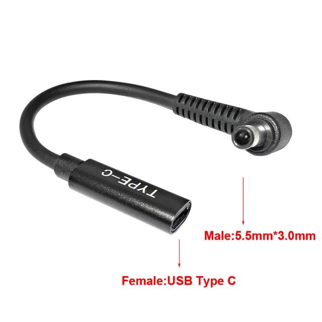 VSDFBSDFUY USB 3.1 Type-C to Laptop Power Adapter