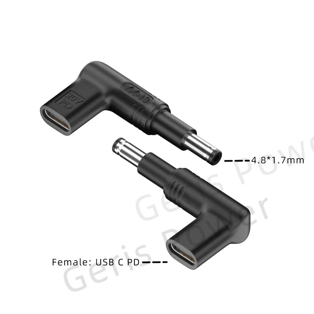 VSDFBSDFUY 100W USB Type-C to DC Power Adapter for Laptops