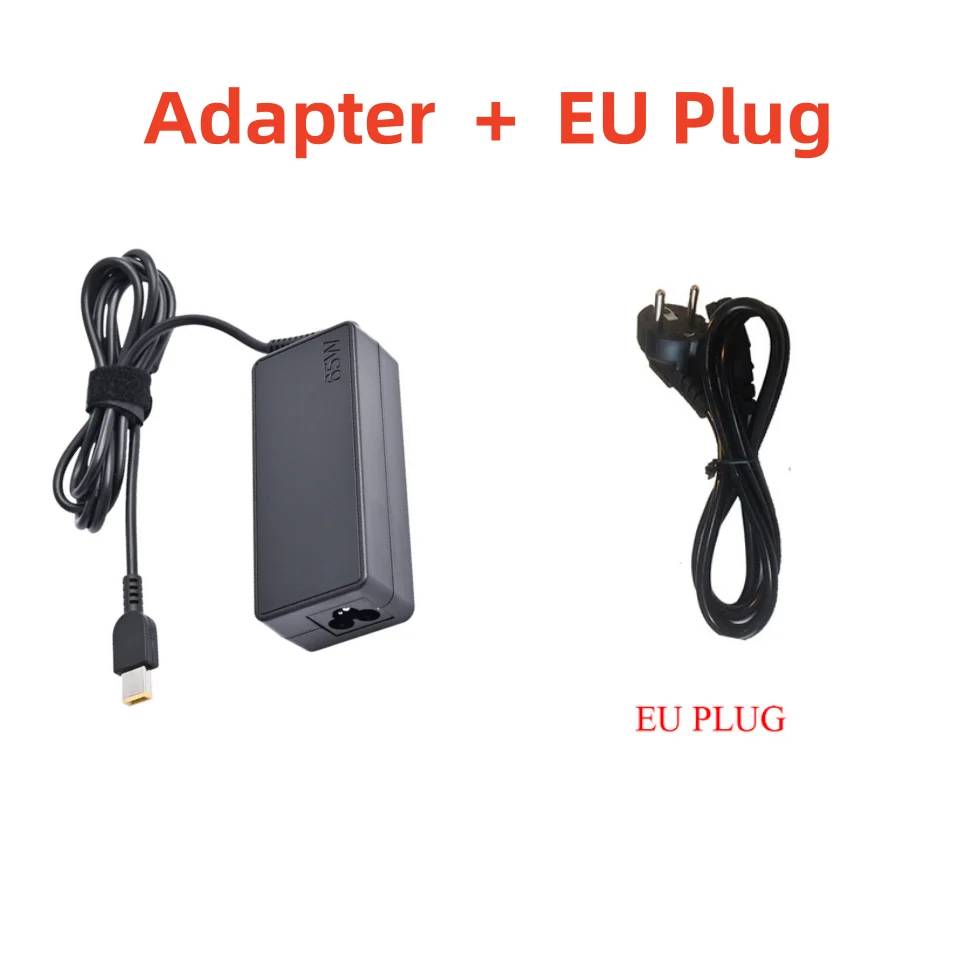 Lenovo Laptop USB Square Charger, 65W Power Adapter