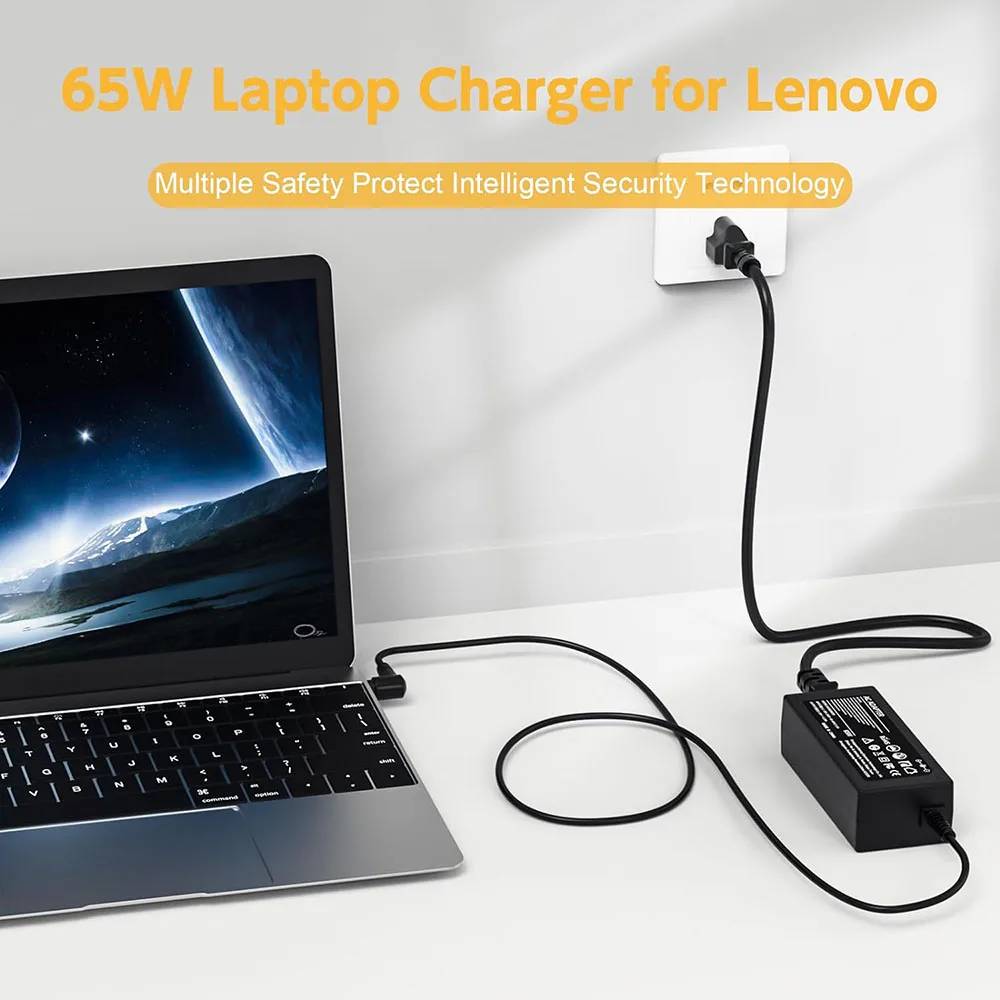 Lenovo Laptop Charger 65W (Flex Series)