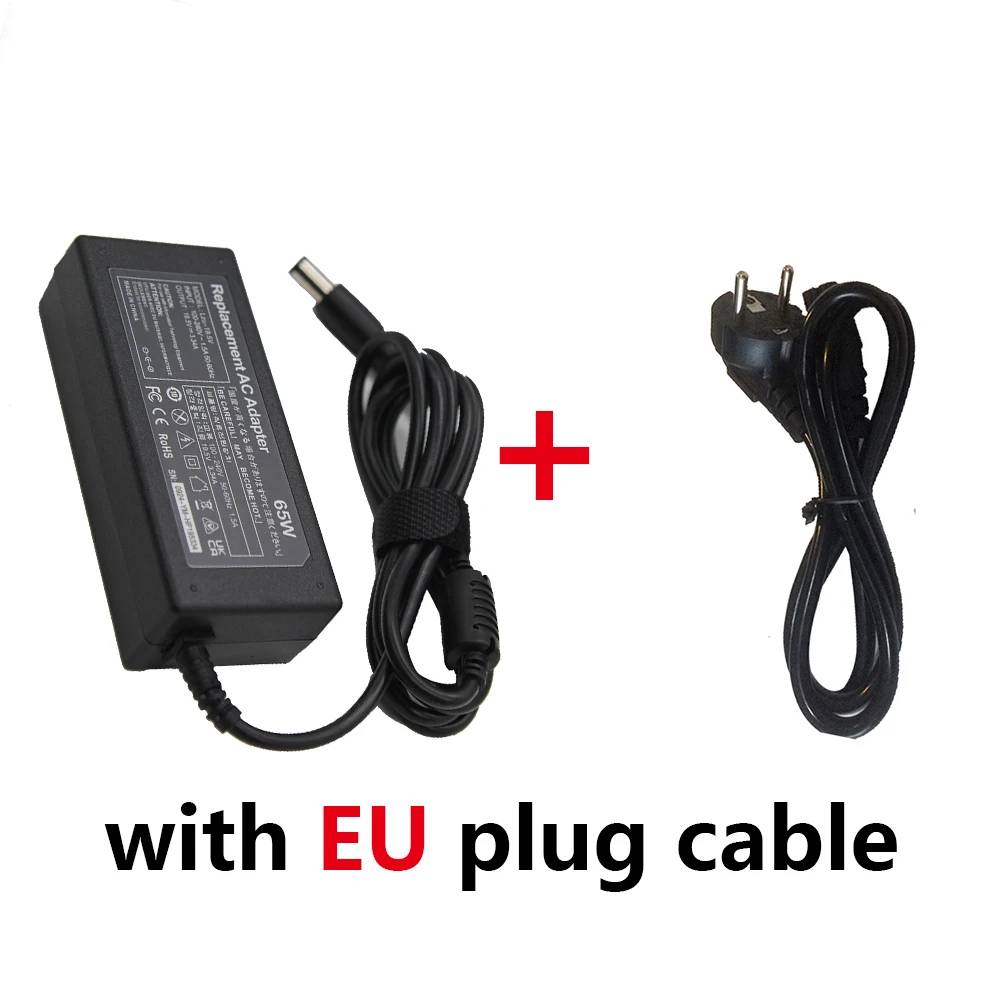 AC Adapter for Dell Latitude E5 Series, 19.5V, 3.34A, 65W (EU Plug)