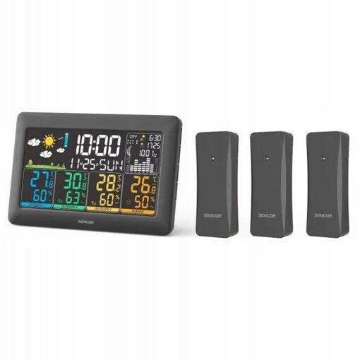 Sencor Ethernet Hub - SWS6300 (Size: 100MBPS, Color: Black, Capacity: 5 Ports)