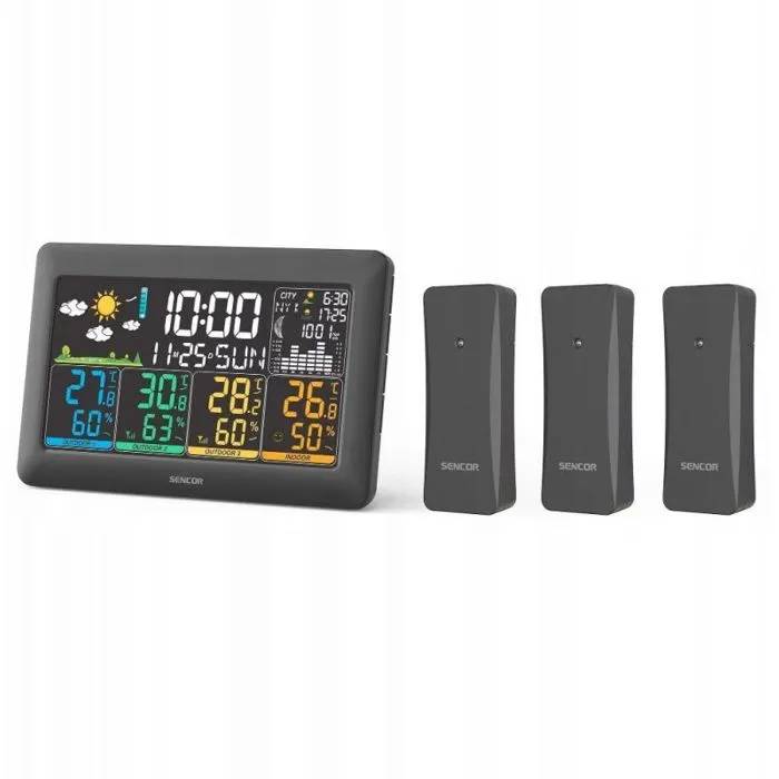 Sencor Ethernet Hub - SWS6300 (Size: 100MBPS, Color: Black, Capacity: 5 Ports)