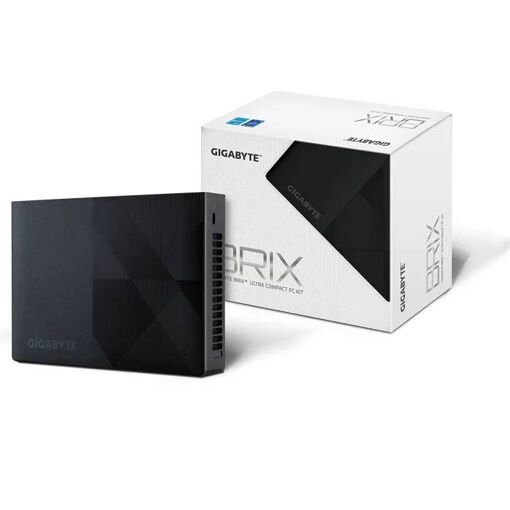 Gigabyte BRIX GB-BNI3-N305 (rev. 1.0) - Procesador Intel Core i3 I3-N305 Gráficos UHD 1250 - Negro