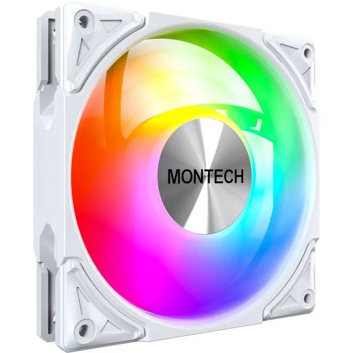 Montech Metal Pro 12 ARGB PWM Fan - White