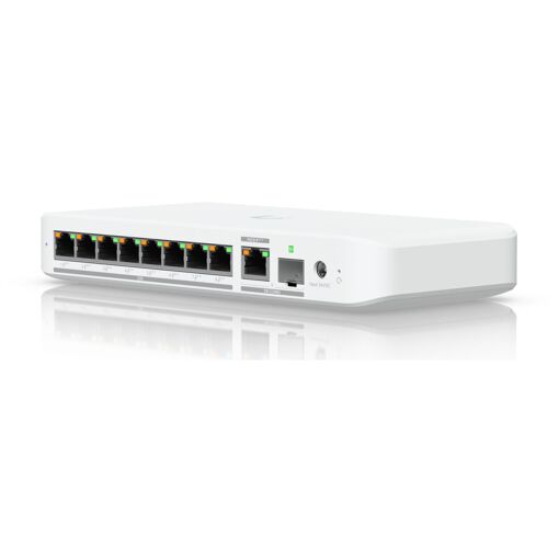 Ubiquiti UniFi Flex 2.5G PoE Managed L2 Ethernet Switch (100/1000/2500) with Ethernet Connection, supporting Power over Ethernet (PoE)