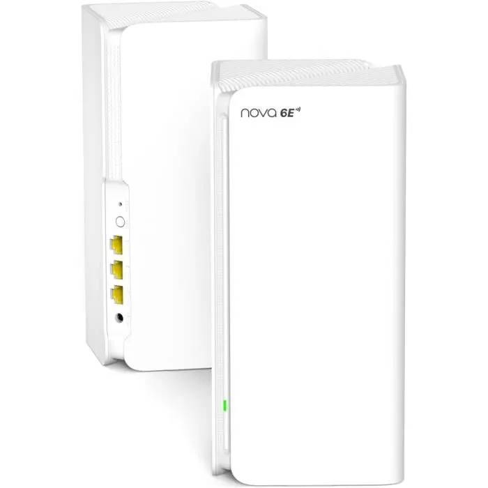 Tenda Nova MX21 Pro Wi-Fi 6E Mesh System - AXE5700 - 2-Pack - Coverage up to 680 sq.mts