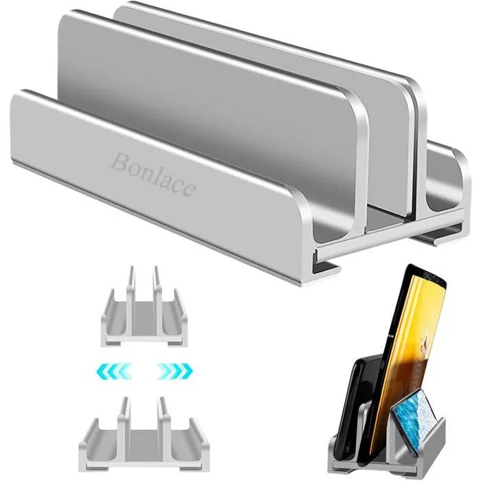 Bonlace 3-in-1 Vertical Stand - UNDERSCORE - Aluminum - Adjustable - Anti-slip