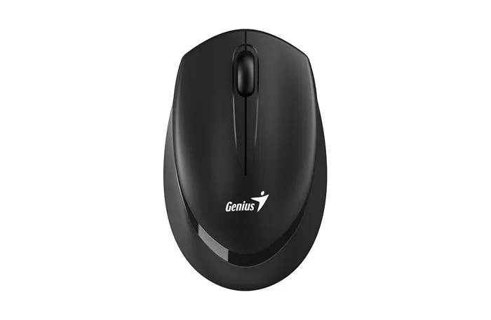 Genius NX-7009 Wireless Ergonomic Mouse - Black with Blue Eye