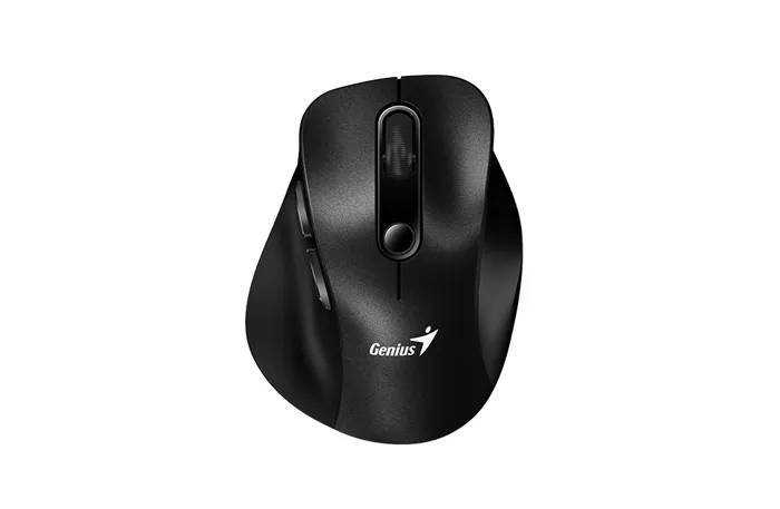GENIUS Ergo 9000S - Wireless Bluetooth Ergonomic Silent Mouse - Black
