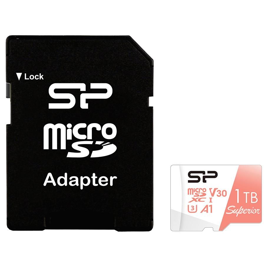 Silicon Power 1TB MicroSDXC UHS-I Class 10 Memory Card
