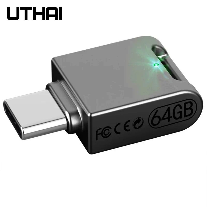 USB-C Mini Key 64GB, Type-C OTG Memory Support for Smartphone