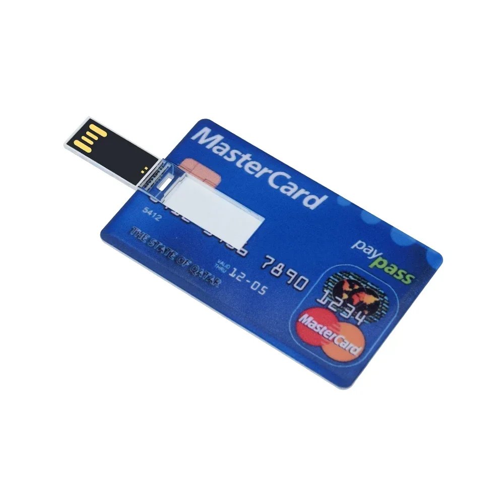 VSDBHFGVHDSF Waterproof USB Flash Drive - Credit Card Size, 4GB to 128GB