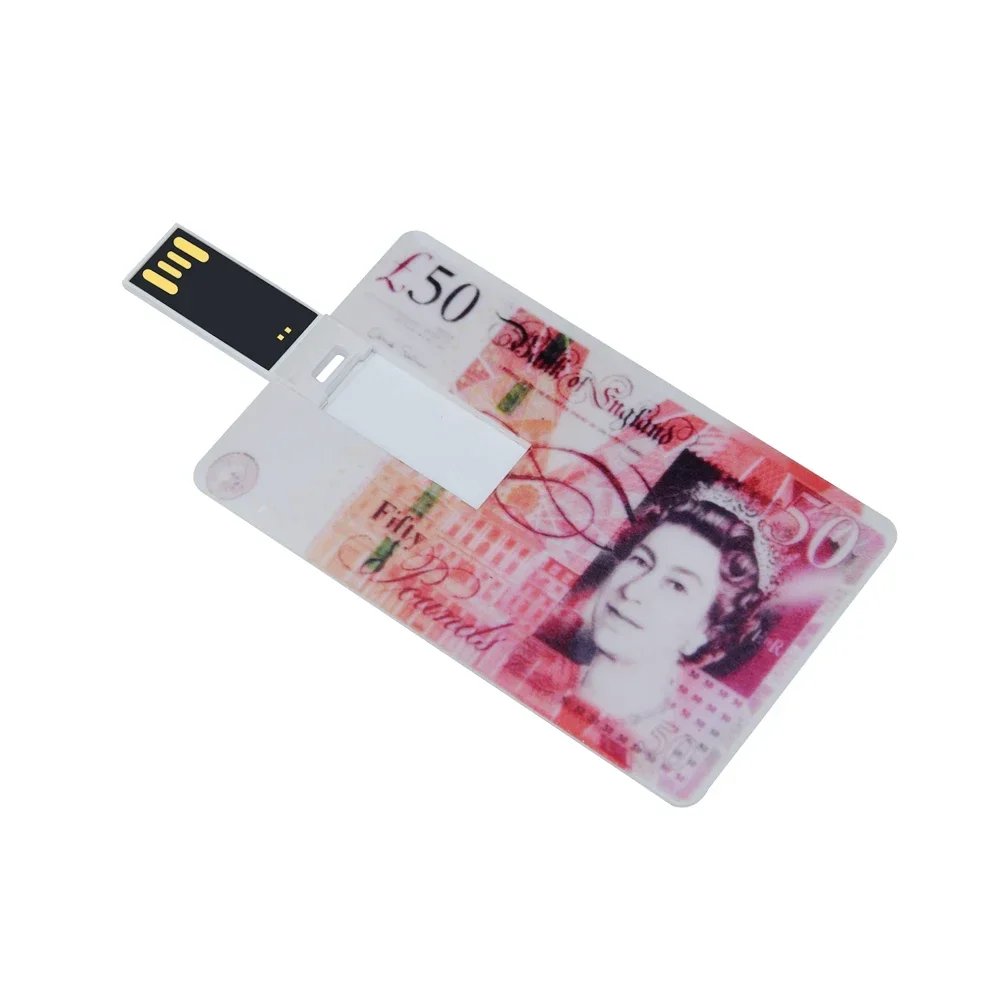 VSDBHFGVHDSF Waterproof USB Flash Drive - Credit Card Size, 4GB to 128GB Capacity