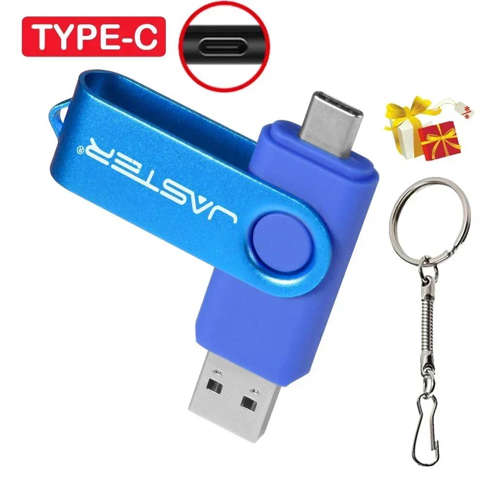 Jaster TYPE-C USB 128GB Keychain Flash Drive