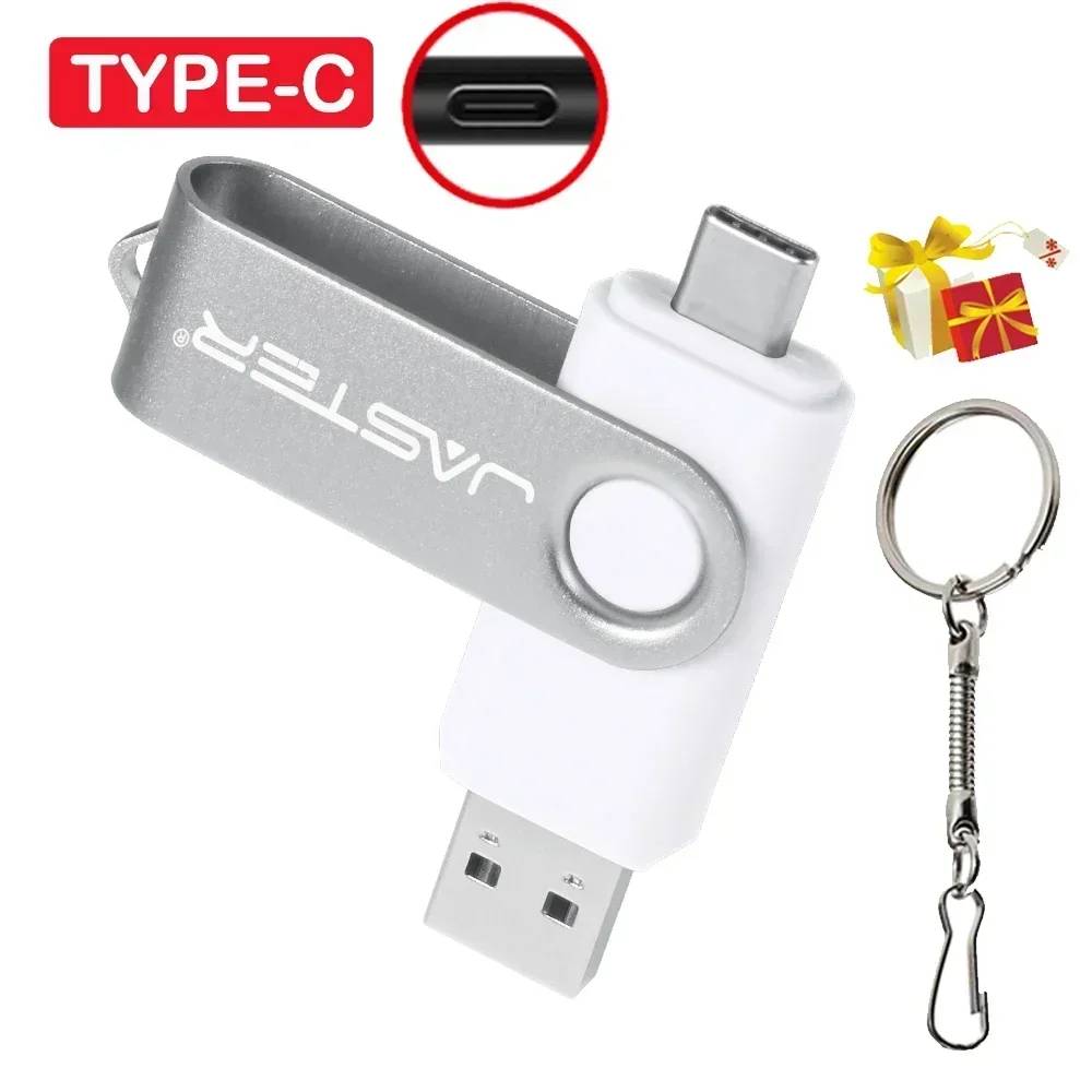 Jaster TYPE-C USB 128GB Keychain Flash Drive