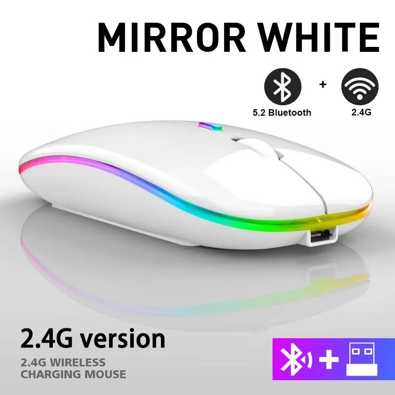 Perciron Wireless RGB Gaming Mouse with LED Backlight