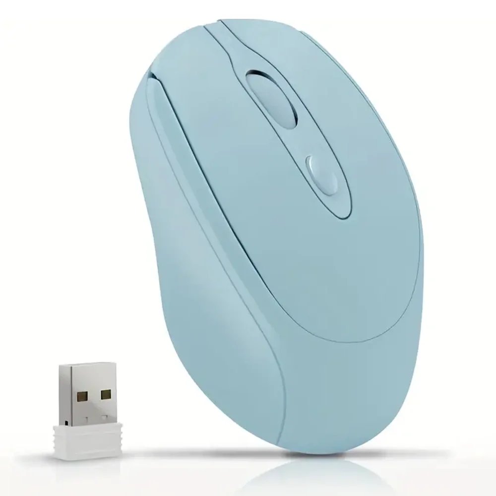 Wireless Rechargeable Mouse 2.4G, Bluetooth Compatible, Silent, for PC, Laptop, Macbook, Tablet