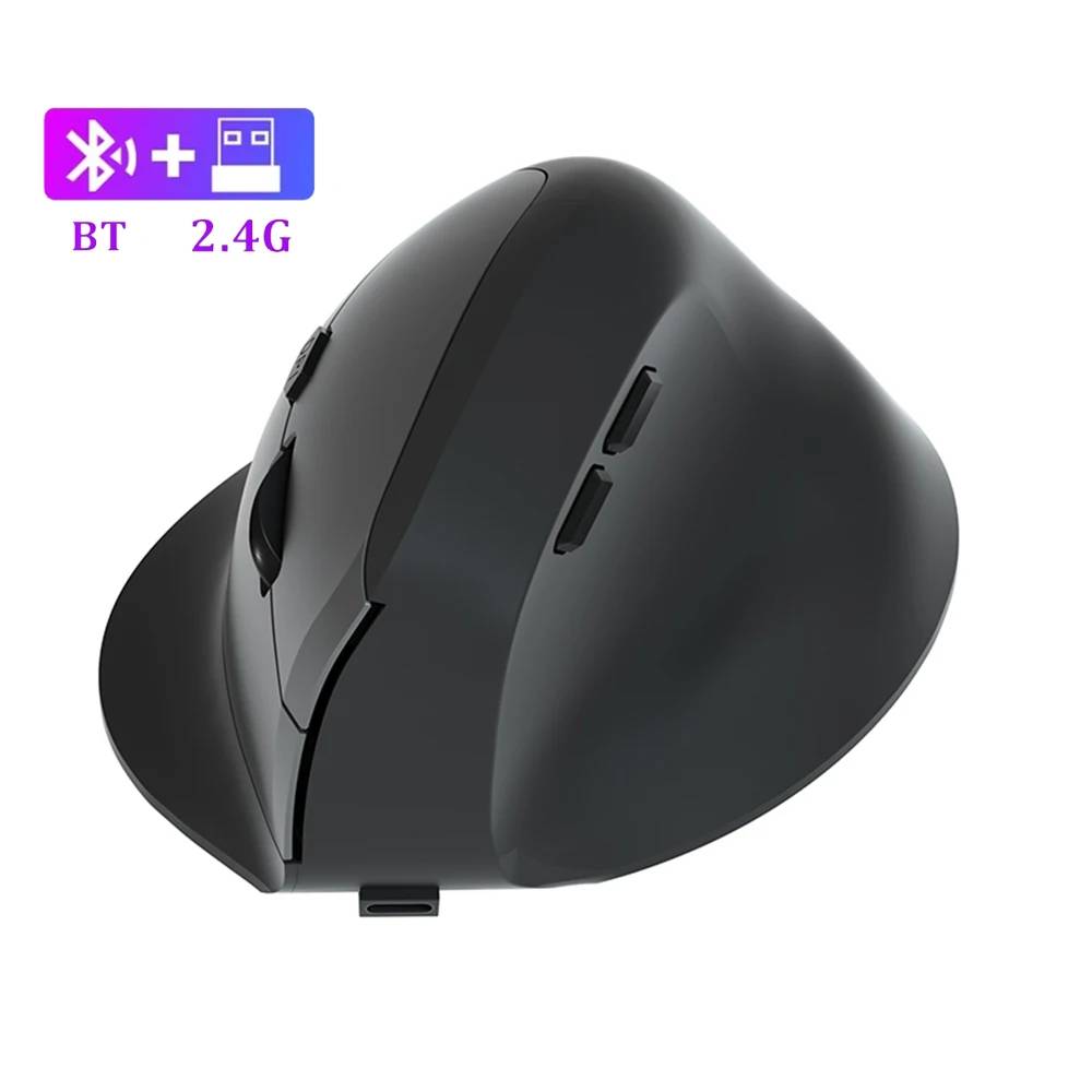 Ergonomic Vertical Bluetooth Mouse