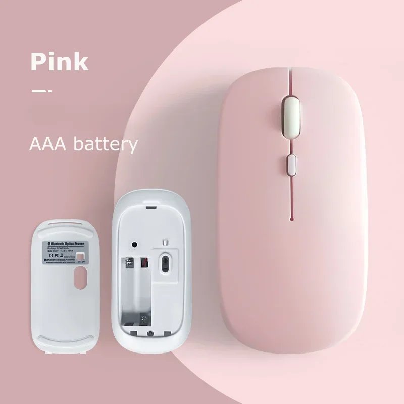 Ergonomic Wireless Mouse, Bluetooth Compatible for Laptop, iPad, Tablet, Desktop, Gaming