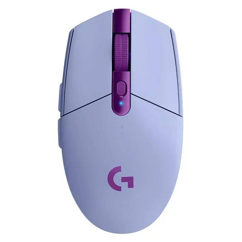 Logitech G304 Wireless Gaming Mouse, 12K Hero Sensor, 12000 DPI, 6 Programmable Buttons, Violet