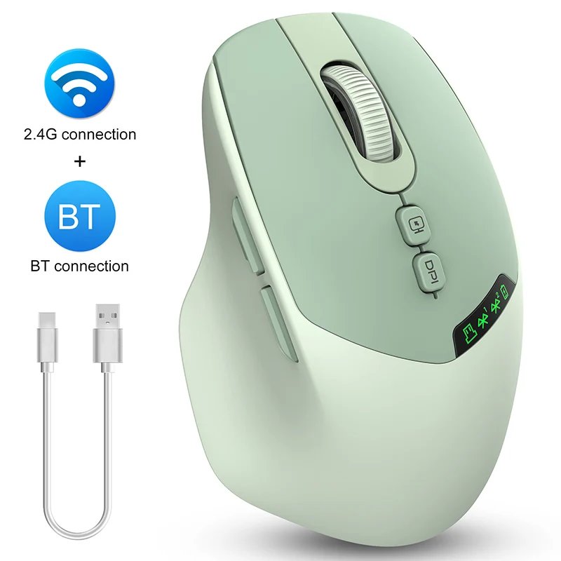 VSBDUFGDYSF Wireless Mouse with Silent Clics and Adjustable DPI