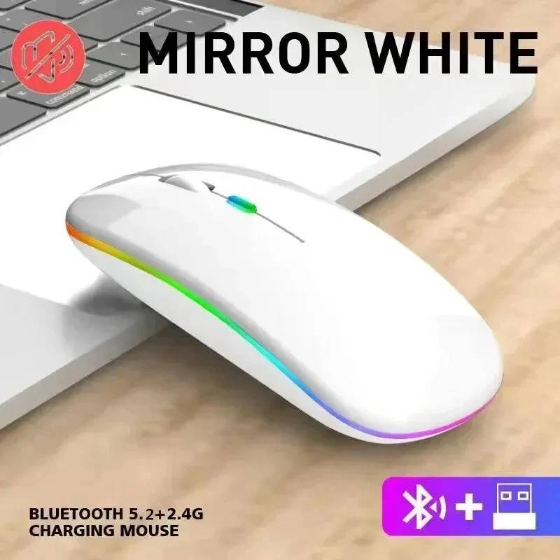 PhonePace Wireless Rechargeable Silent LED-backlit Optical Mouse