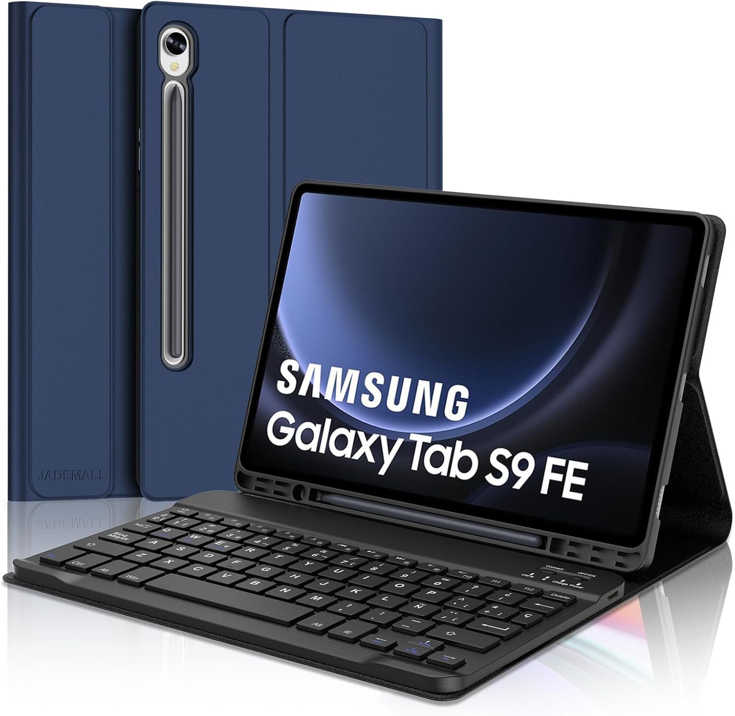 Samsung Galaxy Tab S10 FE/S9 FE 10.9" Bluetooth Magnetic Detachable AZERTY Keyboard