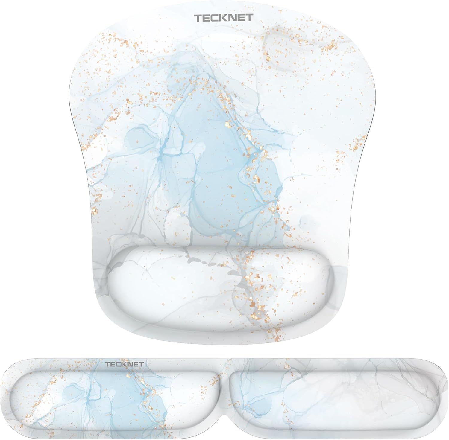 Ergonomic Mouse Pad and Keyboard Wrist Rest