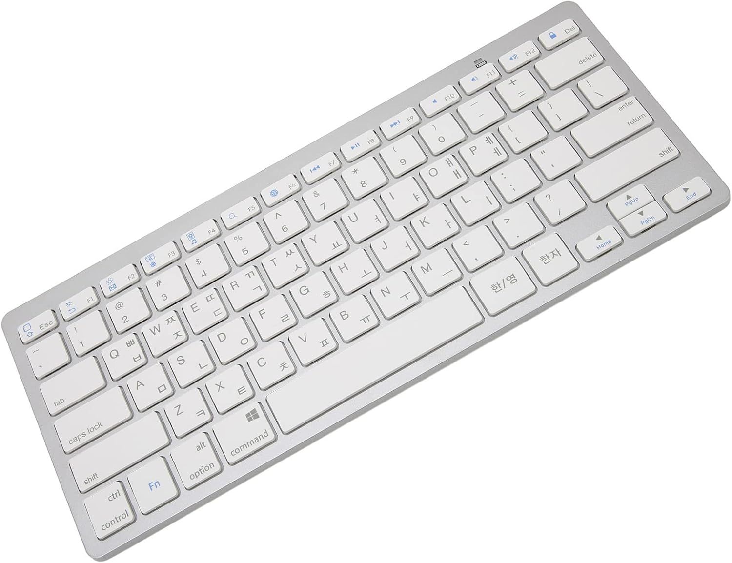VUDSHGSYD Bluetooth Wireless Keyboard, Ultra-Thin 78-Key Compact External Keyboard for Laptop, Tablet, Smart TV