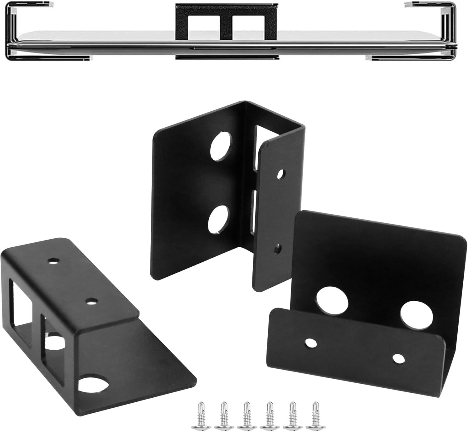 Laptop & Tablet Stand, Desk Metal Multi-functional Notebook Organizer, Keyboard Holder