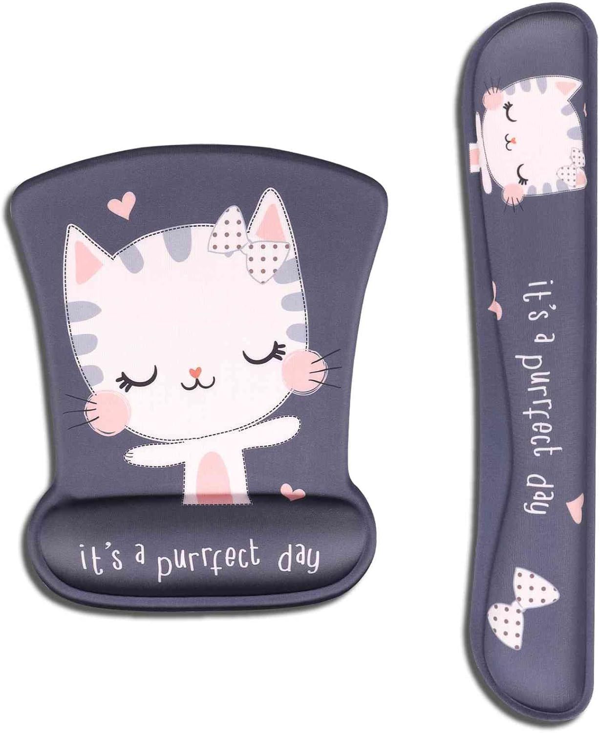 Ergonomic Mouse Pad with Gel Wrist Rest, VUDSHGSYD