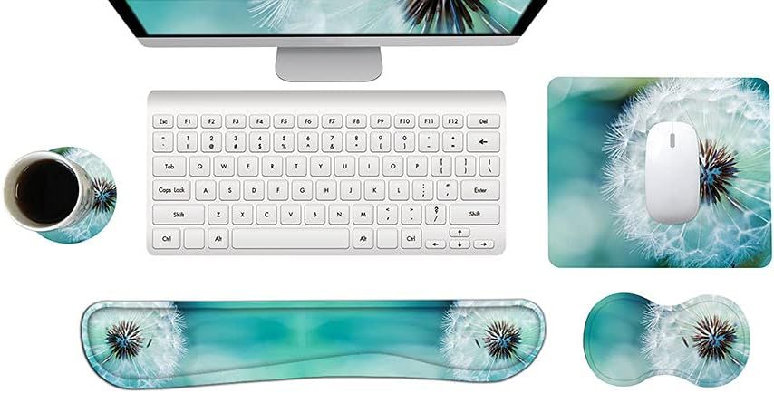 Ergonomic Mouse Pad and Wrist Rest Set