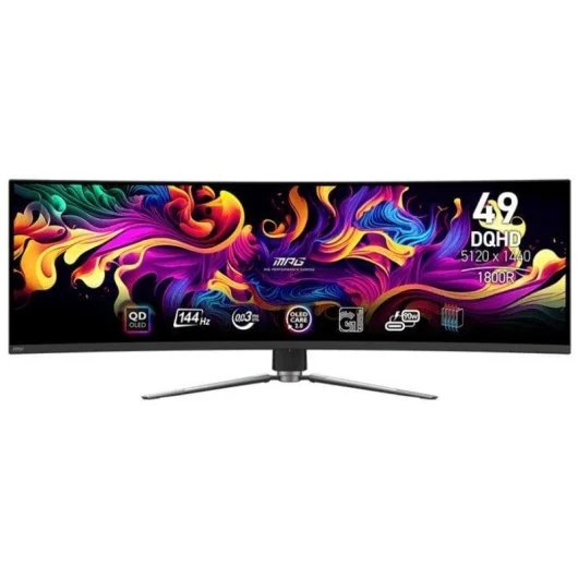MSI 491CQP QD-OLED 49" Curved Monitor