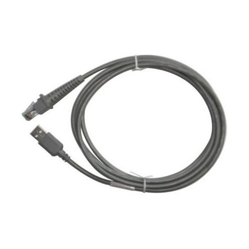 Cable de transferencia de datos Datalogic USB de 2 metros (Gris)