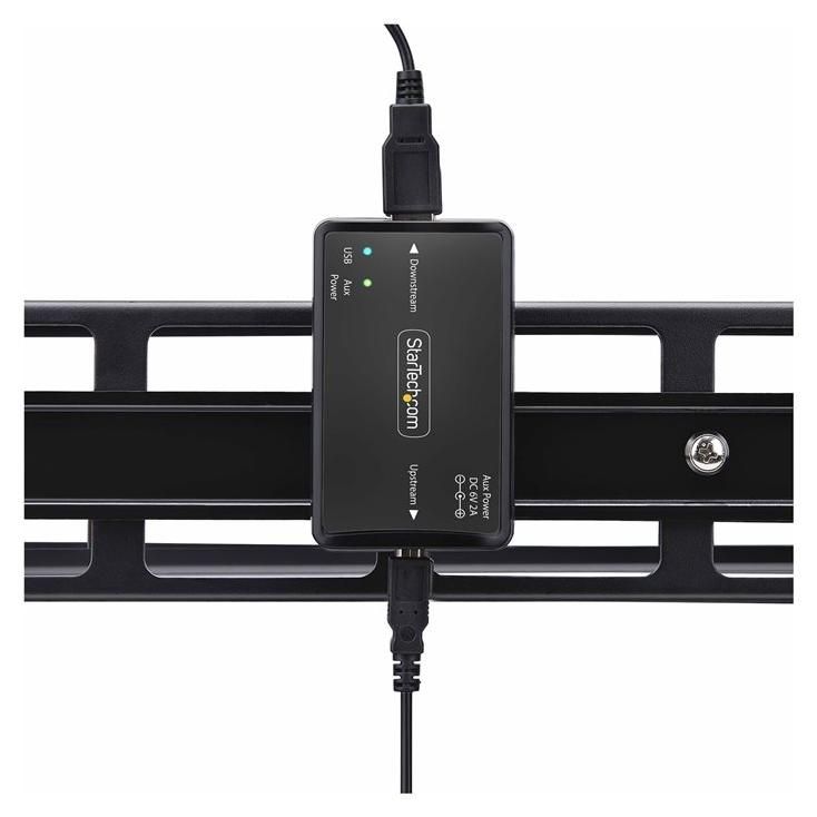 StarTech 6KV USB Galvanic Isolator (Black, TAA Compliant)