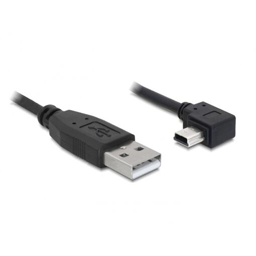 Delock USB Cable 1m A to Mini-B Black