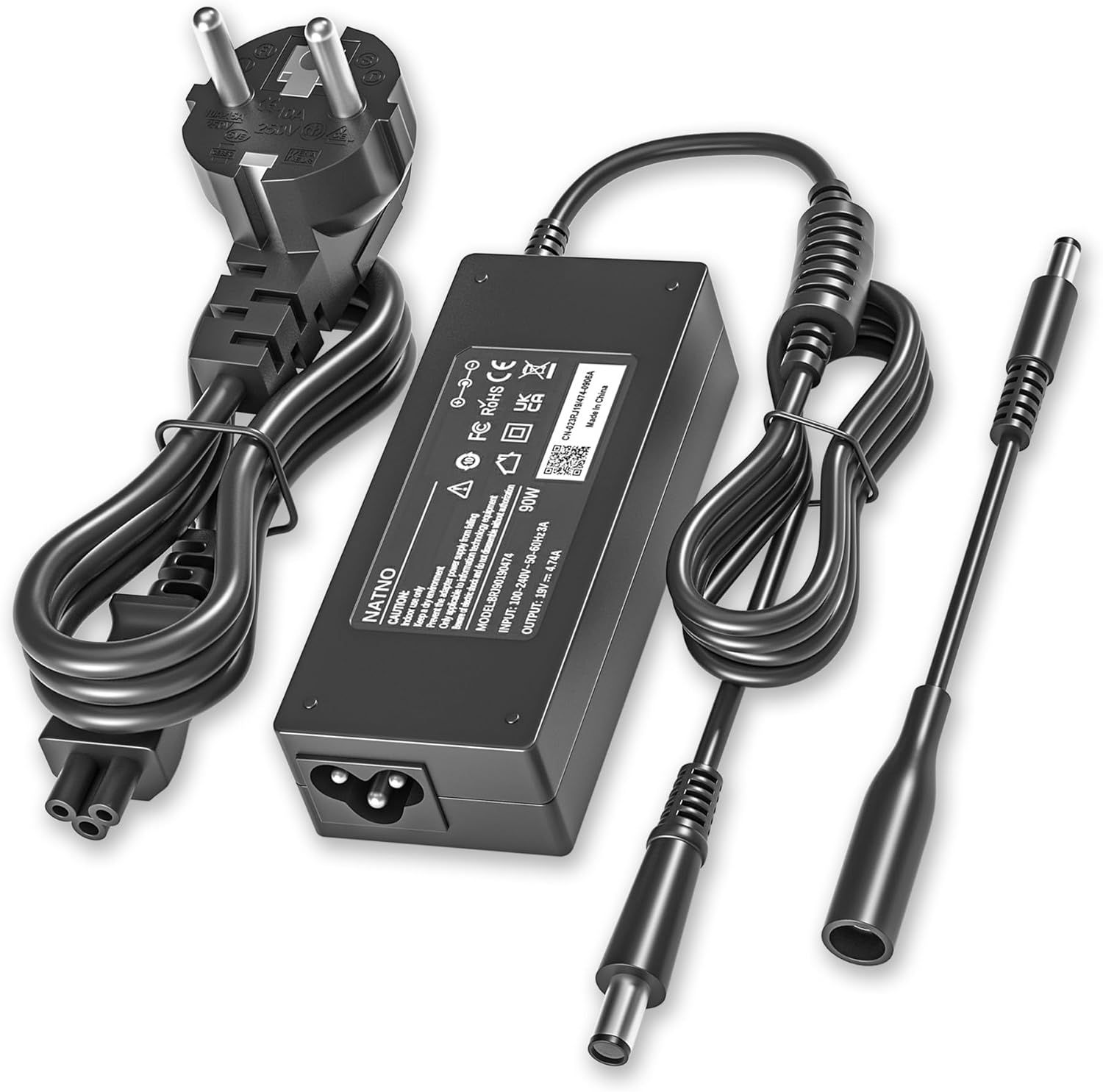 90W Charger for HP EliteDesk 705/800 G1-G6, ProDesk 260 600 G1+, and HP All-in-One Desktop 22-24