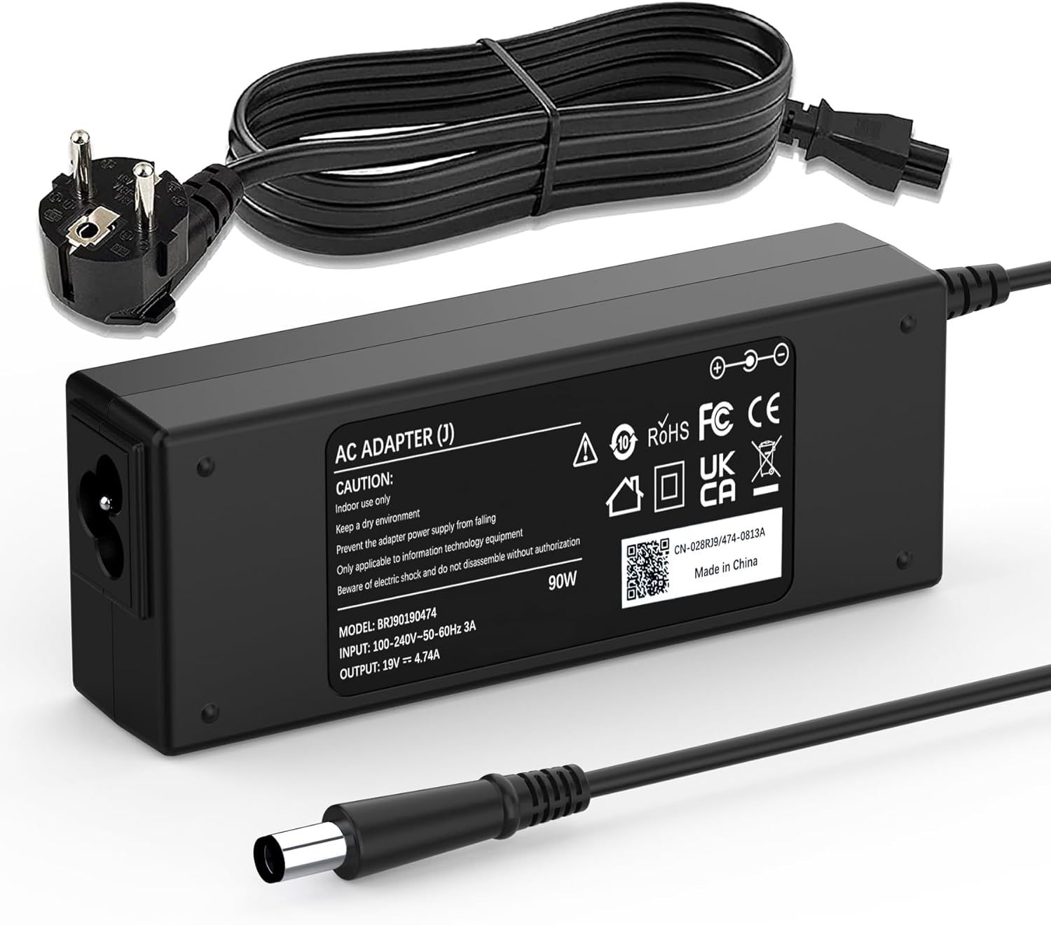 90W Portable Computer Charger Compatible with HP Pavilion and EliteBook Series