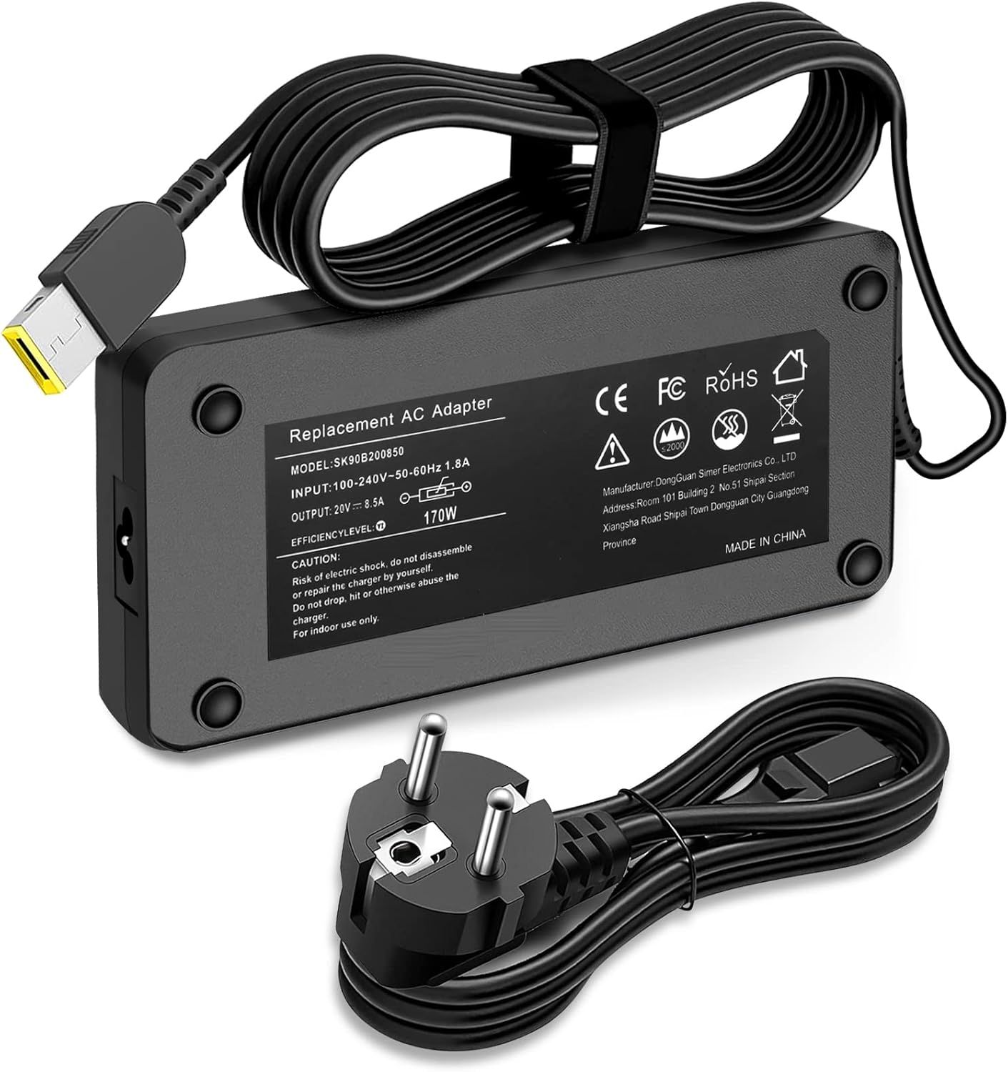 170W Lenovo Charger for ThinkPad and Legion Laptops