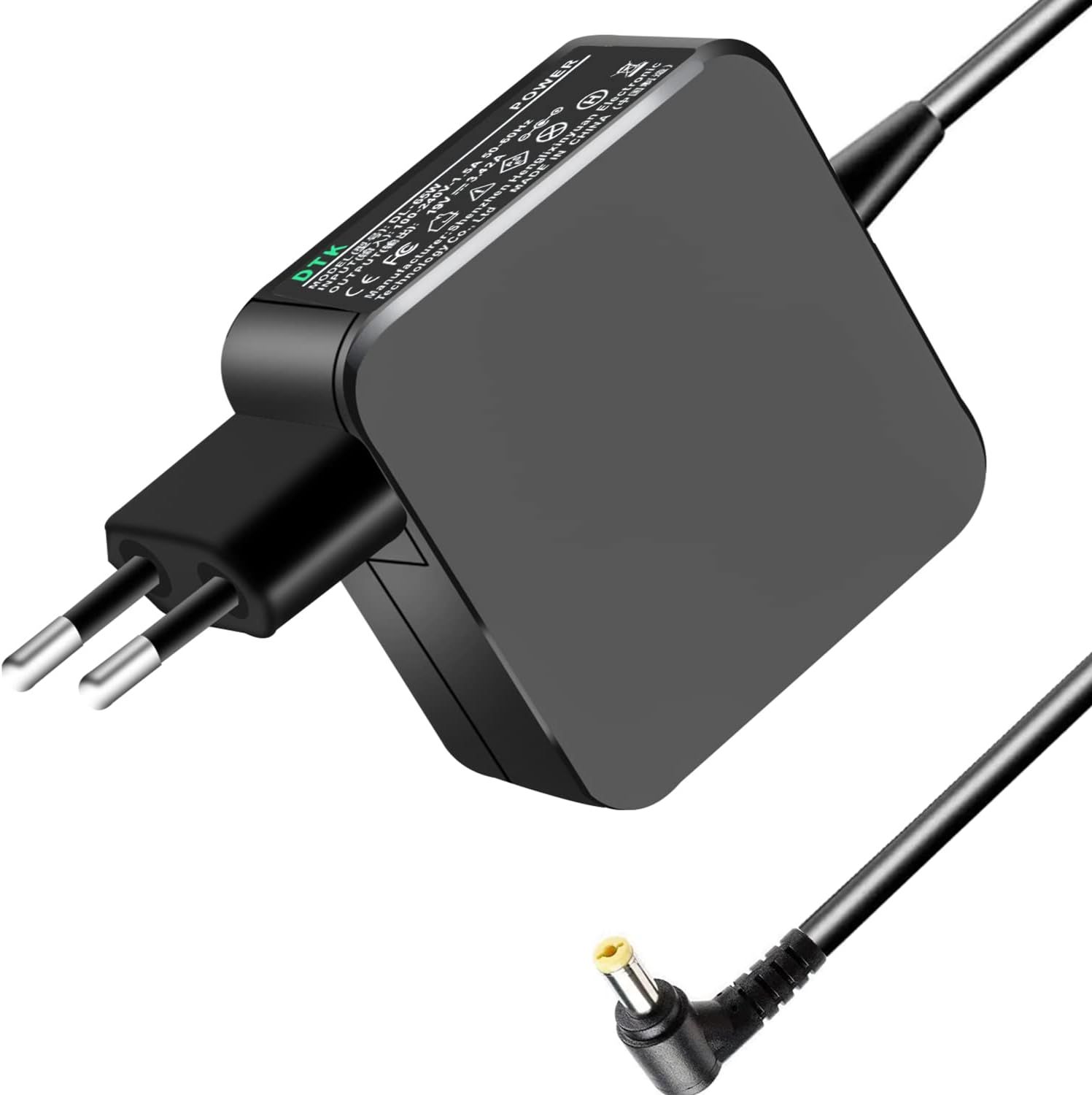 65W 19V 3.42A Laptop Charger for Acer AC Adapter Power Supply Cable
