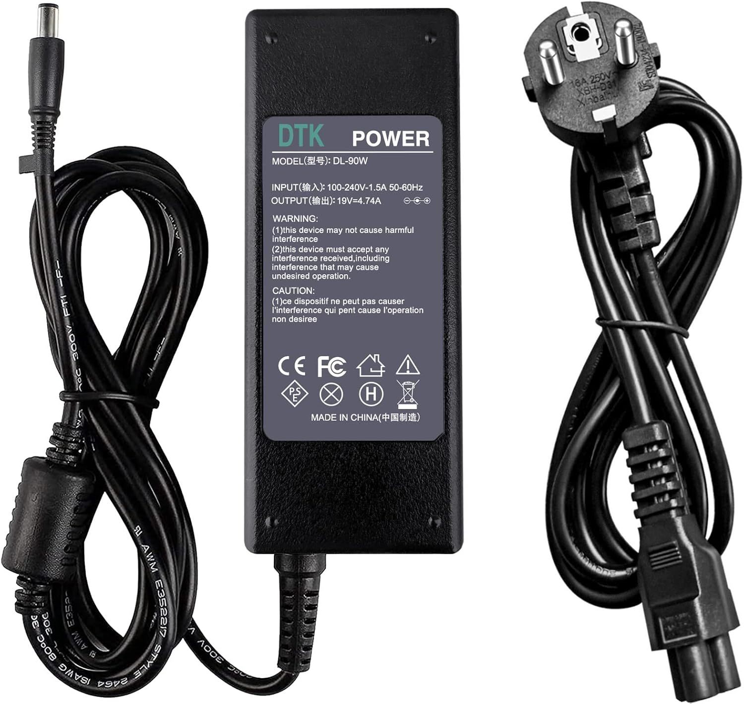 VSDNGUYSD 19V 4.74A 90W Power Adapter for Laptop