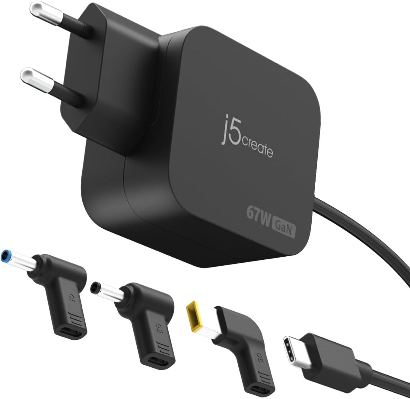 VSDNGUYSD 67W USB-C Mini Charger with DC Connectors