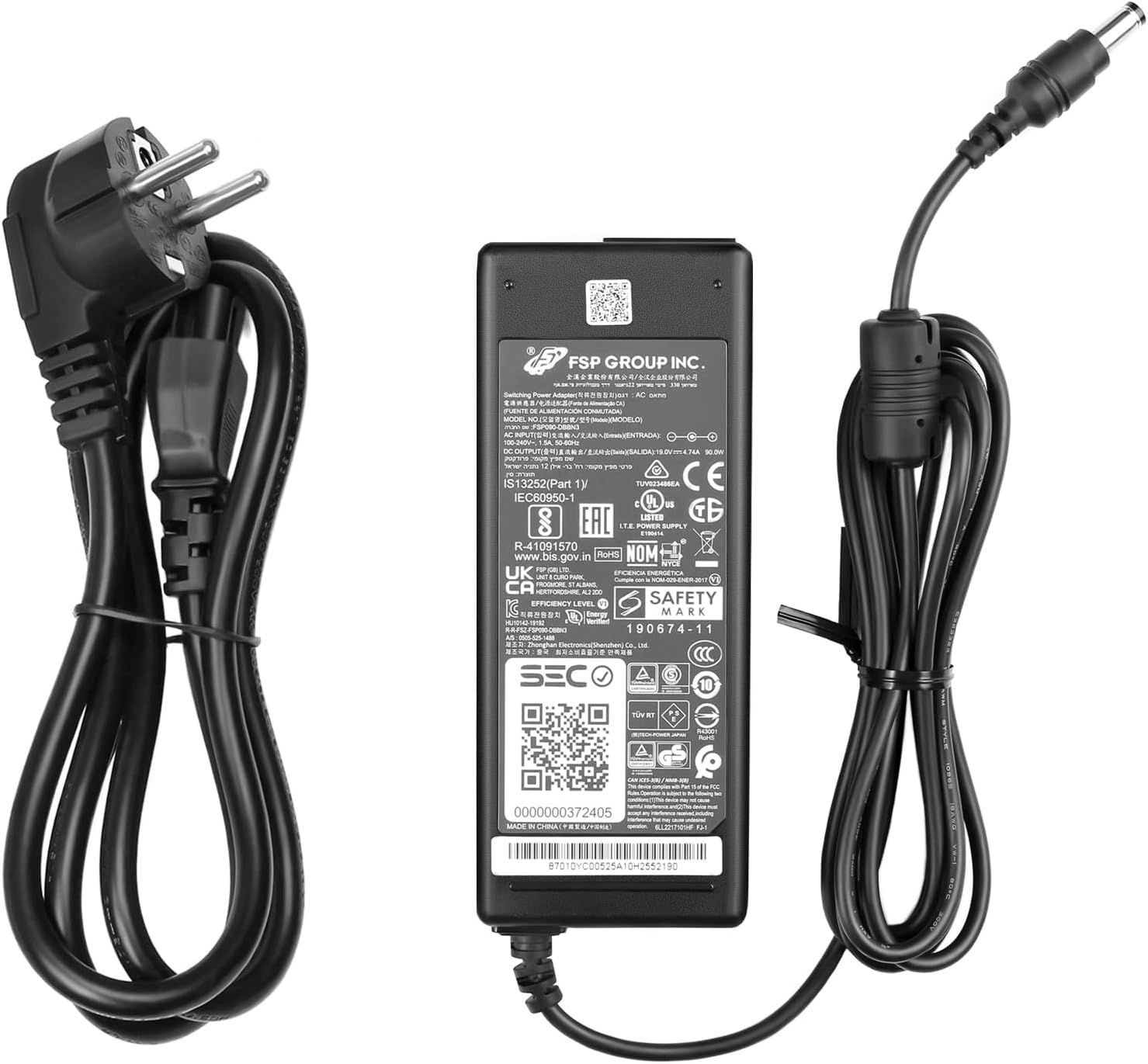 90W Power Adapter for Terra Mobile and Compatible Laptops