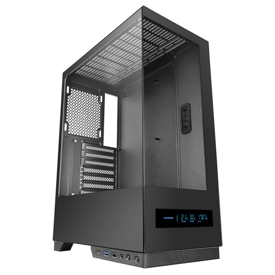 Tour de jeu Mars Gaming MC-PULSAR Midi Tour Noire