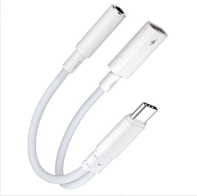 INF AC06_P15 USB-C to 3.5mm Audio Adapter with PD Charging