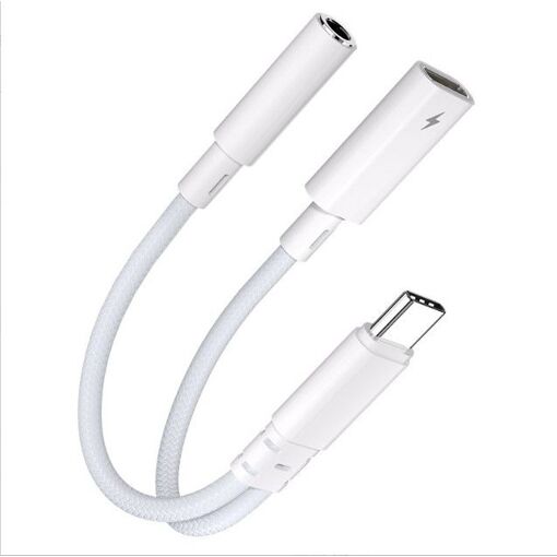 INF AC06_P15 USB-C to 3.5mm Audio Adapter with PD Charging
