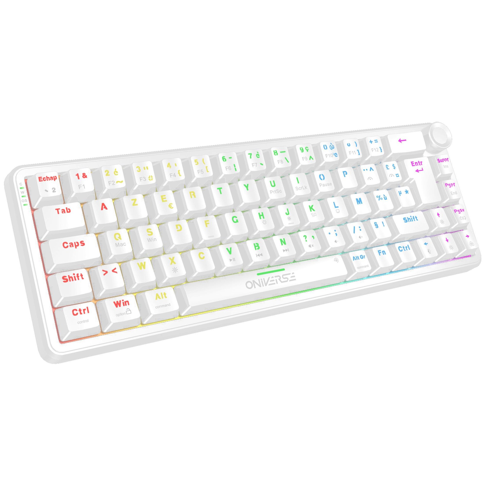 ONIVERSE Maegnus Magnetic Keyboard - Luxion White (PC)