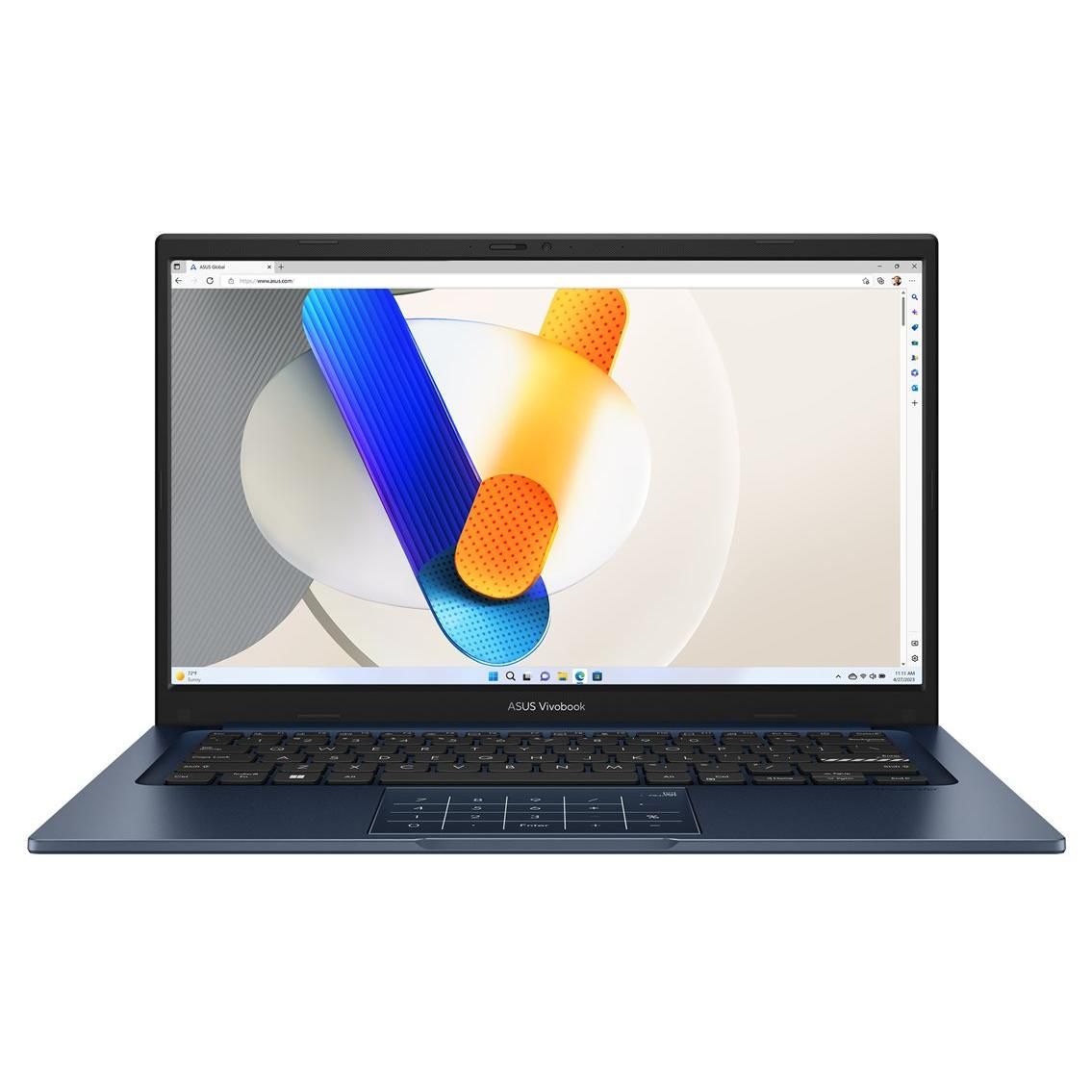 ASUS VivoBook 14 X1404VA-DICEB1601W - 14" Core i7 150U 16GB RAM 512GB SSD Blue AZERTY